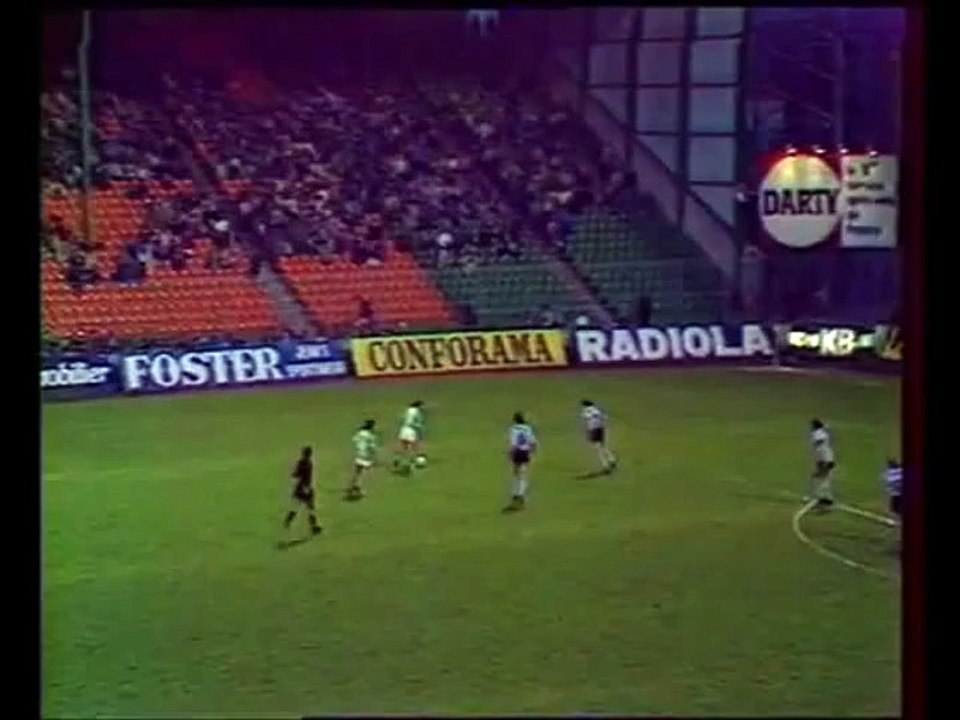 SAINT ETIENNE - TOURS - 1982 - SAISON 1981/1982 -