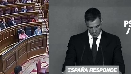 Sánchez en 2017 y ayer: el retrato es histórico
