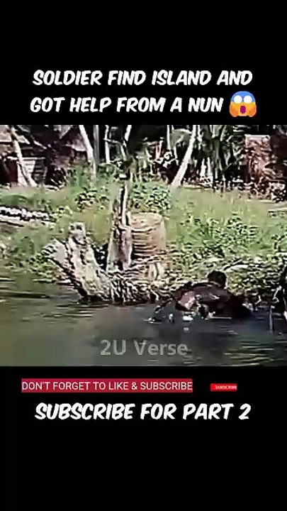 shorts movie explanation soldier find island and got help from a nun