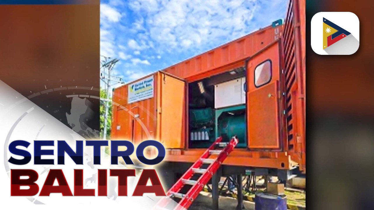 Unang batch ng ipinangakong power generator sets ni PBBM. sa Siquijor, dumating na; LWUA, nakikipag-ugnayan na rin sa water districts doon para matiyak ang sapat na supply ng tubig