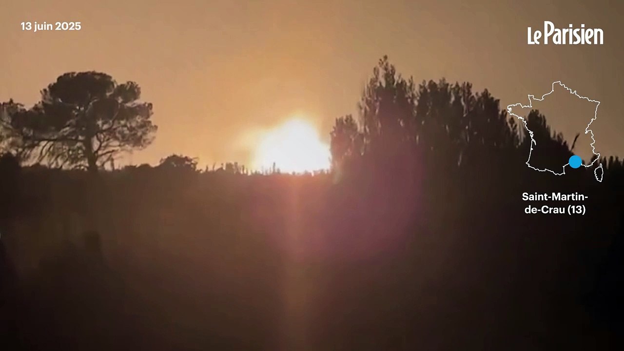 Bouches-du-Rhône : un pipeline de gaz explose en pleine nuit