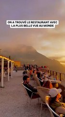 Le restaurant avec la plus belle vue au monde en Espagne ✨