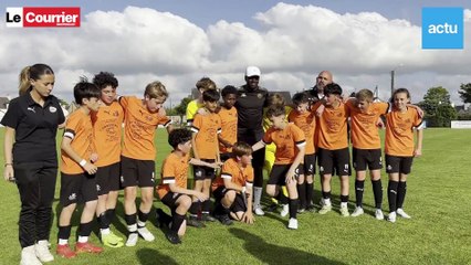 Blaise Matuidi au stade de Loudéac