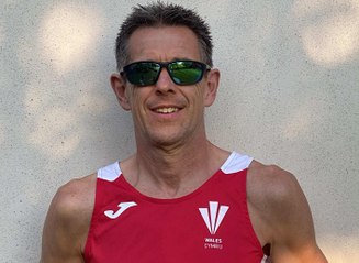 Aberystwyth runners at the Swansea Half Marathon