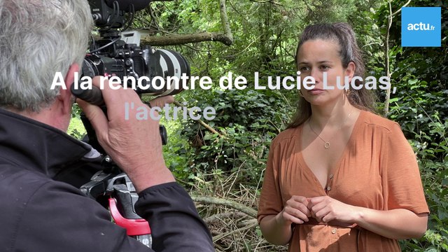 A la rencontre de Lucie Lucas, actrice, en Bretagne