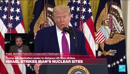 US says was aware Israel would strike Iran but not involved in attack