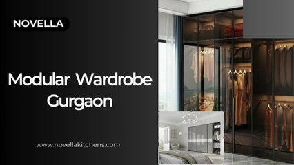 Transform Your Space with Premium Modular Wardrobes in Gurgaon ✨