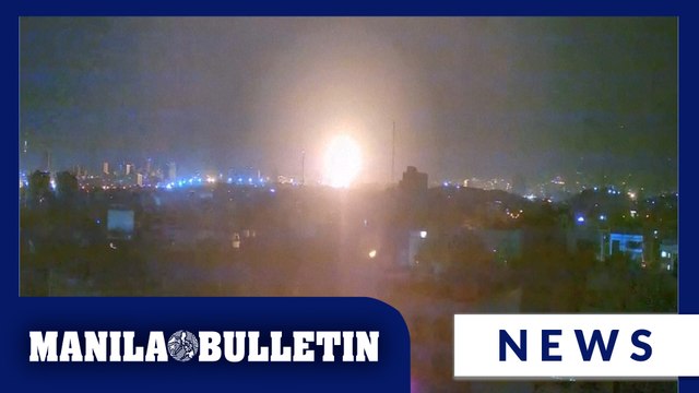 Security cameras capture explosions in Tehran as Israel said it targeted nuclear and military sites