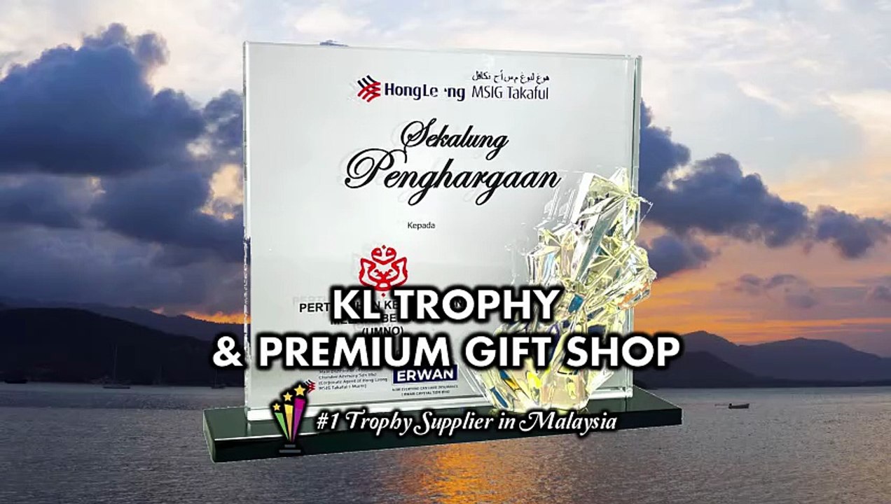 Malaysia’s Trusted Crystal Trophy Supplier - KL Trophy And Premium Gift Shop