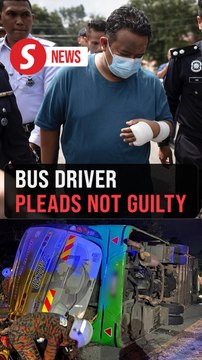 Gerik bus crash: Bus driver pleads not guilty to dangerous driving charge