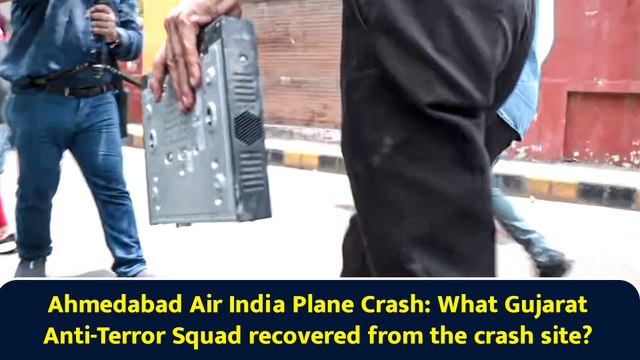 Ahmedabad Air India Plane Crash: What Gujarat Anti-Terror Squad recovered from the crash site?