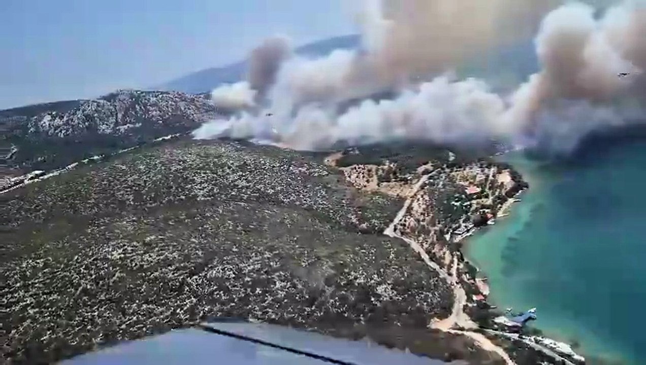 Karaburun'da Orman Yangını!