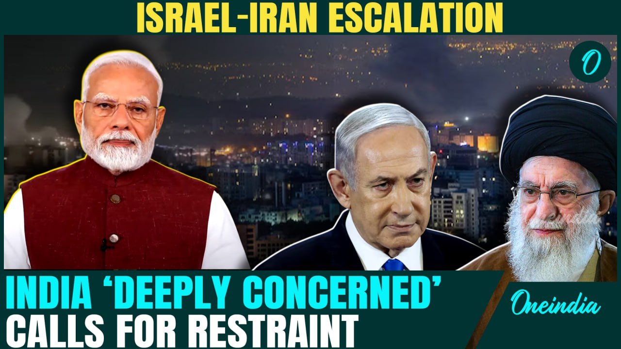 India Voices Deep Concern as Israel-Iran Tensions Surge | Urges both nations to avoid escalation