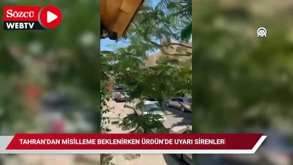 İsrail'in İran'a saldırılarının ardından Tahran’dan misilleme beklenirken Ürdün’de uyarı sirenleri çaldı