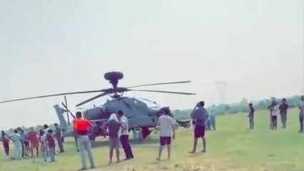 Air Force helicopter makes emergency landing in Pathankot, no casualties reported