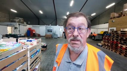 Le président de la Banque Alimentaire de la Charente-Maritime