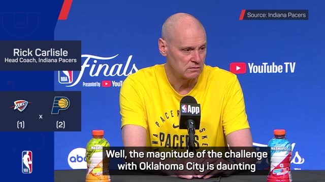 Carlisle ready for the 'long haul' as Pacers look to extend Finals lead