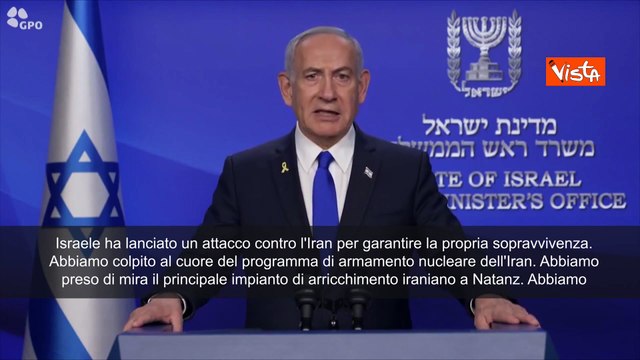Israele attacca Iran, Netanyahu: In gioco la nostra sopravvivenza, non avevamo scelta