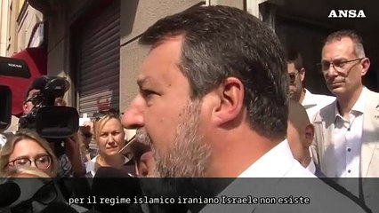 Salvini: "Israele non estenda il conflitto, no a un'escalation"