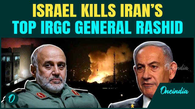Iran’s Maj Gen Gholam Ali Rashid, Head of IRGC Engineering Arm Killed in Israeli Strikes