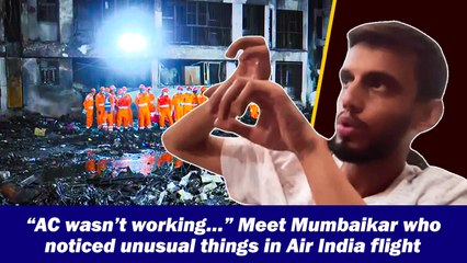 “AC wasn’t working…” Meet Mumbaikar, who noticed unusual things in Air India flight