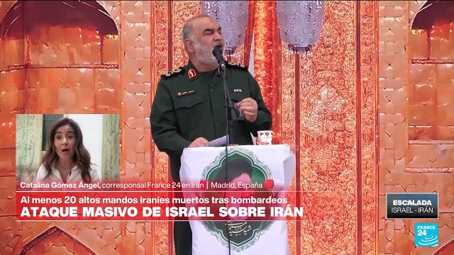 Ataque israelí deja muertes clave en la cúpula militar iraní