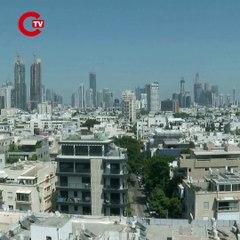 Tel Aviv'den canlı yayın Sokaklar bomboş