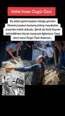 ALLAH YARDIMCIN OLSUN ÖZGÜR ÖZEL