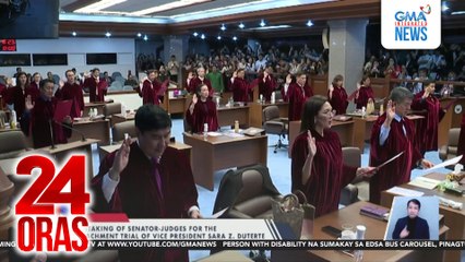 House prosecution panel, pag-uusapan kung hihinging mag-inhibit sina Sen. Padilla at Sen. Marcos sa impeachment vs VP Sara | 24 Oras