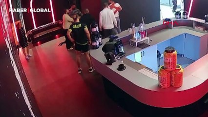 Milli sporcuya silahlı tehdit ile darbın yeni görüntüleri ortaya çıktı!
