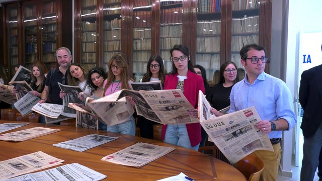 Il Sole 24 ore e Giornale di Sicilia decine di studenti al Silent reading