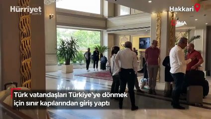 Türk vatandaşları İran'dan yurda dönüyor