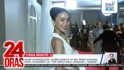 Heart Evangelista, Gabbi Garcia at iba pang Kapuso stars, rumampa sa "The Mega Ball Fashion + Dance" | 24 Oras