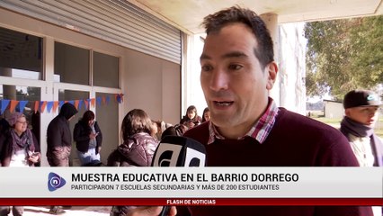 MUESTRA EDUCATIVA EN EL BARRIO DORREGO