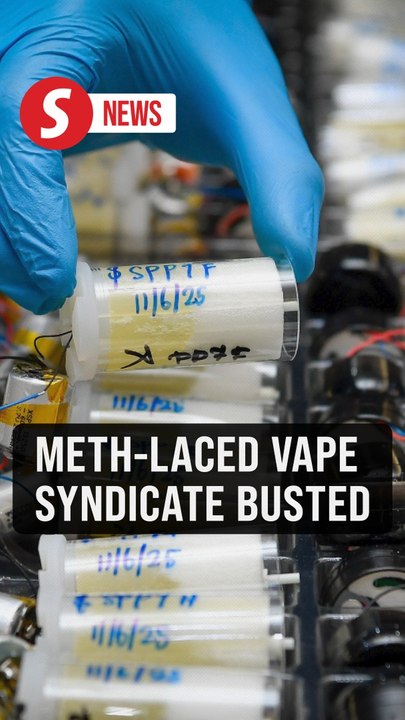 Police bust syndicate selling meth-laced vape