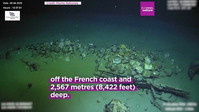 Extraordinary 16th-century shipwreck discovered at record depth off French coast