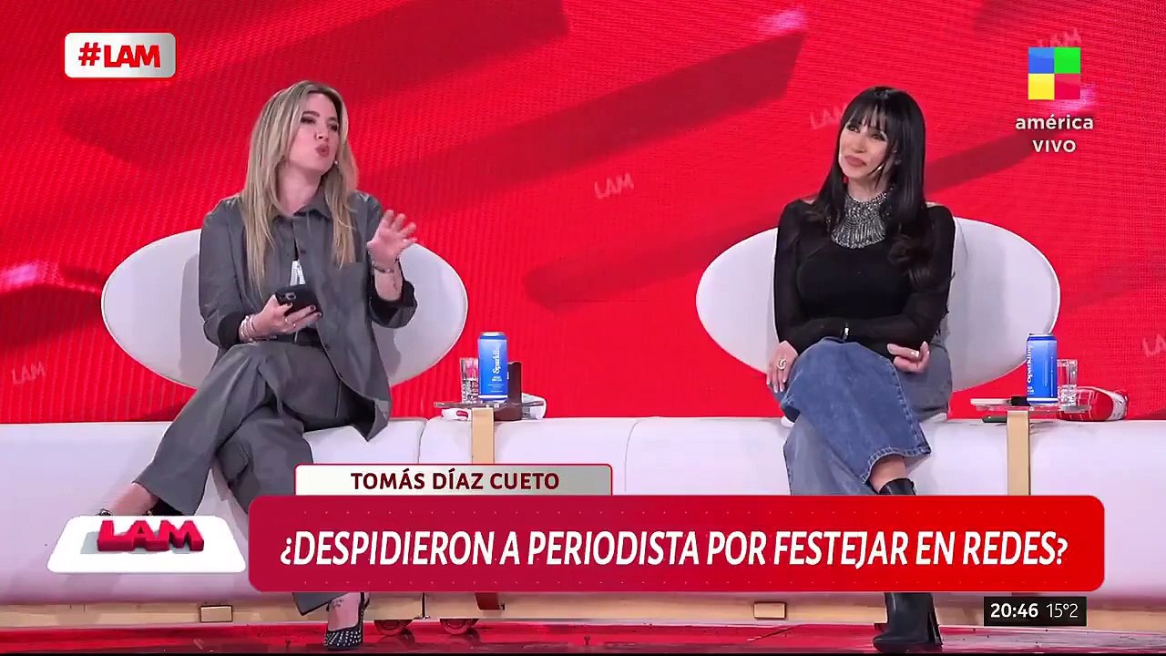 Juli Argenta aseguró que la desvinculación de Tomás Díaz Cueto de LN+ fue por no querese ensuciar las zapatillas en Bahía Blanca