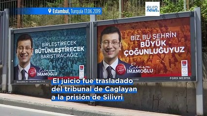 El alcalde de Estambul, Imamoglu, y su equipo de abogados boicotean su proceso judicial
