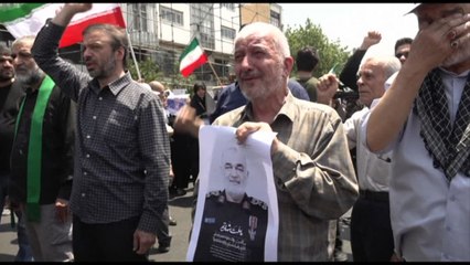 Iran, manifestazione a Teheran contro gli attacchi israeliani