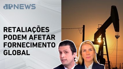 Preço do petróleo dispara após ataques de Israel ao Irã; Alan Ghani e Deysi analisam