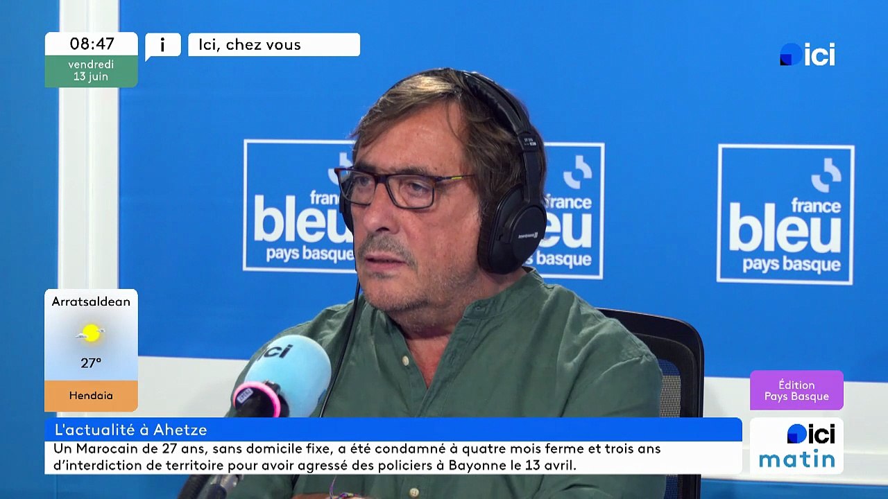 Ramuntxo Labat, maire d'Ahetze