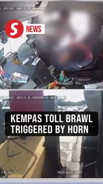 Police receive report from lorry driver involved in Kempas toll booth brawl