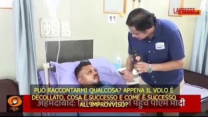 India, il sopravvissuto al disastro aereo: "Non so come mi sono salvato"