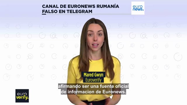 Euroverify: Falso canal de 'Euronews' en Telegram ,posible injerencia rusa en Rumanía y Moldavia