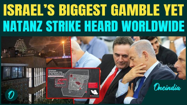 Why Israel Targeted Natanz: Inside High-Stakes Strike on Iran’s Nuclear Core | Operation Rising Lion