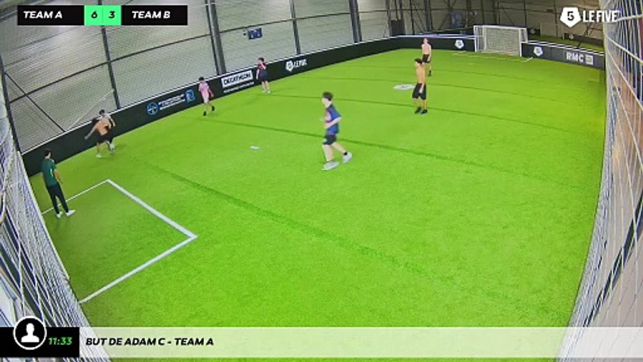 But de Adam C - Team A