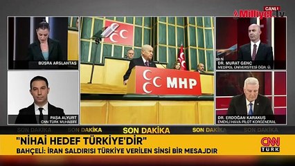 Bahçeli'den İsrail'e sert tepki: İran saldırısı Türkiye'ye verilen sinsi bir mesajdır