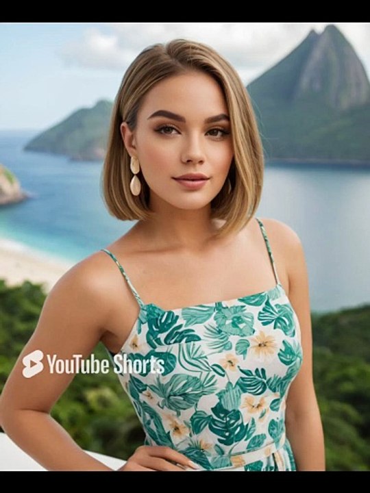 Ai Model Elegance [4K] - Model photoshoot at  Rio de Janeiro-Brazil