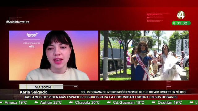 Karla Salgado habla sobre la petición de más espacios seguros para la comunidad LGBTQI+