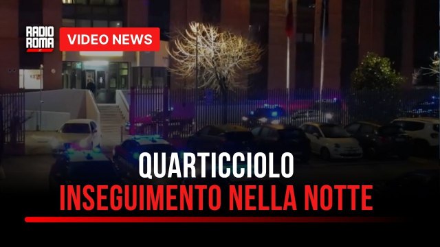 Fuga a folle velocità al Quarticciolo, donna ferma auto in corsa